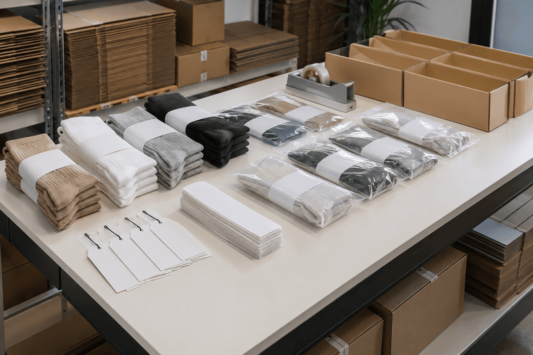 Retail packaging production step